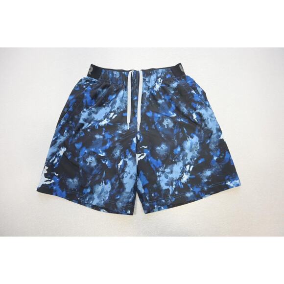 Under Armour Run Gym Shorts HeatGear Performance W/Pockets Athletic Mens Small - Picture 1 of 4